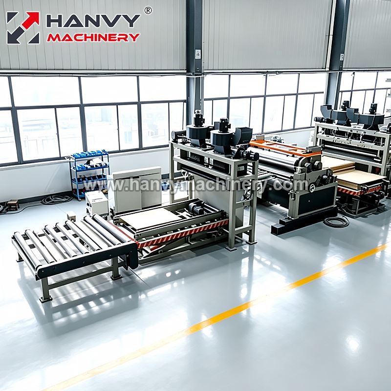 Automatic Veneer Feeder Machine For Glue Spreader | Hanvy