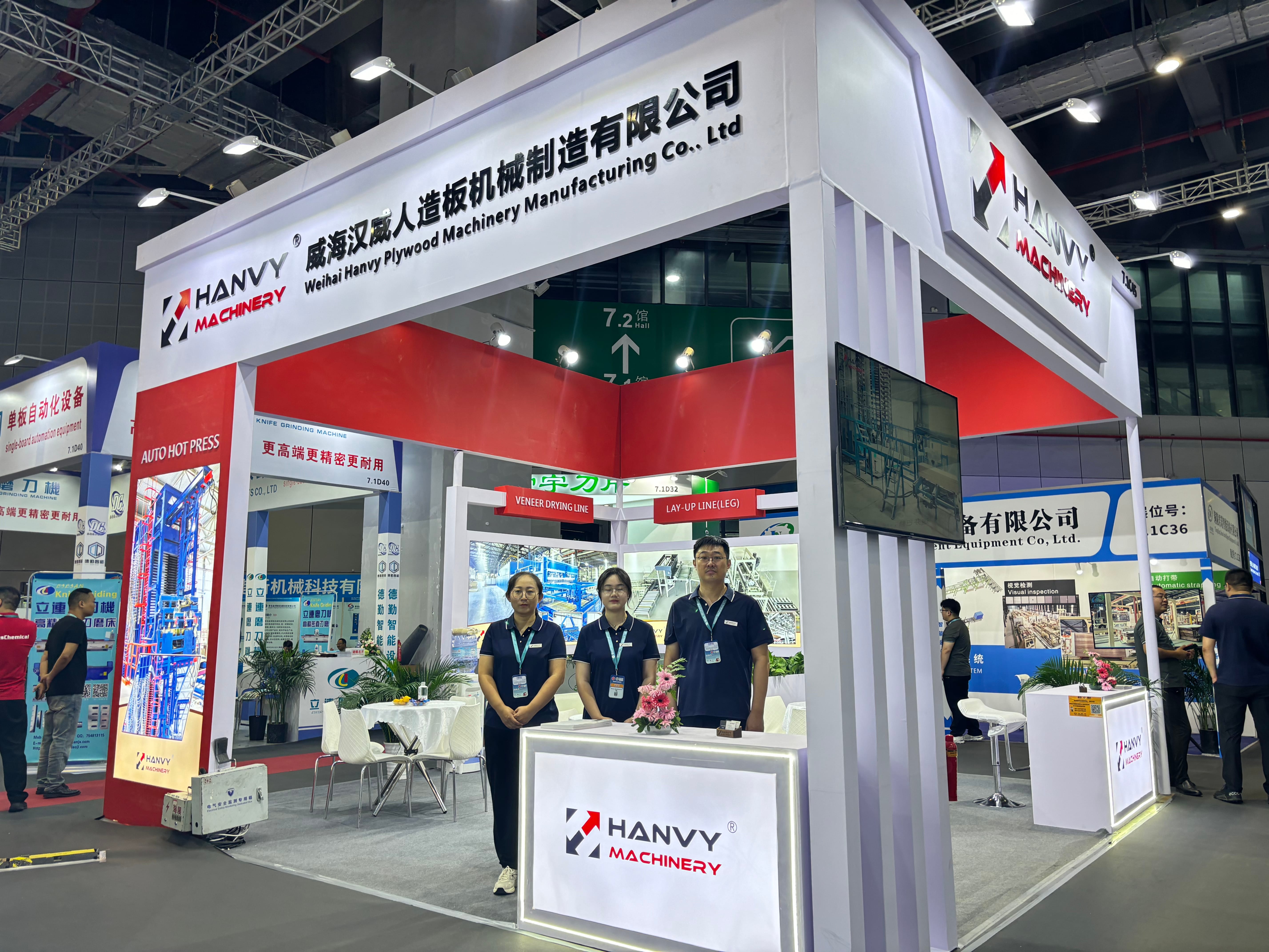 Hanvy Machinery at Global Woodworking Fair